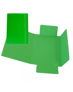 Cartelle disegno con elastico in cartone plastificato biverniciato. Senza lembi con chiusura con elastico sul lato lungo. Adatte per trasportare o archiviare disegni.