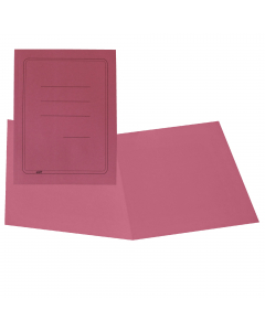 Cartellina per atti semplici  in cartoncino riciclato manilla da 145gr. F.to 25x34cm. Confezione da 100 cartelline.