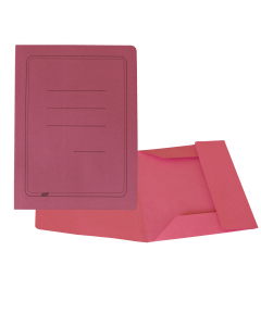 Cartellina per atti con 3 alette in cartoncino manilla riciclato da 200gr. F.to 25x33cm. Confezione da 50 cartelline.