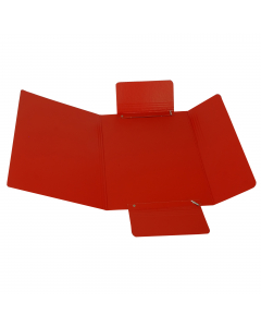Cartellina a 3 lembi In robusto presspan bilucido da 700gr. Chiusura ad elastico tubolare. Formato utile: 25x34cm.