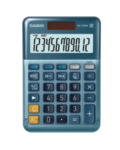 Ampio display a 12 cifre con indicazione dei commando e separatore delle migliaia. Doppia alimentazione: solare / batteria con selezione automatica della fonte di energia. Dimensioni: 126 x 31 x 179mm - 180gr.
Funzioni:
- Calcolo della % avanzato, grazie 
