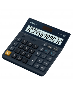 Display XL a 12 cifre con indicazione dei comandi e separatore delle migliaia. Doppia alimentazione: solare / batteria con selezione automatica della
fonte di energia. Dimensioni 151 x 29 x 159 mm - 180 gr.
Funzioni:
• Calcolo della % avanzato, grazie all