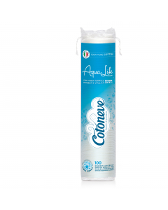 Dischetti in cotone per rimuovere volocemente e delicatamente il trucco da viso e occhi. Possono essere usati anche come leva smalto. Dischietti rotondi e lisci Ø57mm; cotone molto soffice e compatto.