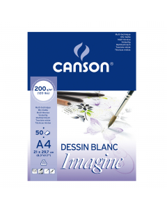 Blocco per tecniche miste. Carta da 200 g/m² a grana leggera con eccezionale sensazione al tocco. Buona capacità di assorbimento. Colore bianco naturale. Ottimo contrasto.