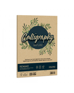 Cartoncino da 250 grammi nata da un processo di riuso creativo di sottoprodotti del cuoio che sostituiscono il 25% di cellulosa FSC.. Tonalità eleganti. Ideale per ogni tipo di stampa e rilegatura. Formato 21x29,7cm.