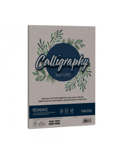 Cartoncino da 120 grammi nata da un processo di riuso creativo di sottoprodotti del cuoio che sostituiscono il 25% di cellulosa FSC.. Tonalità eleganti. Ideale per ogni tipo di stampa e rilegatura. Formato 21x29,7cm.