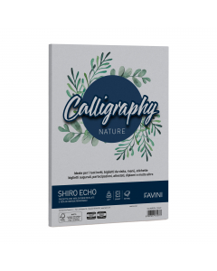 Cartoncino da 250 grammi sviluppata con il 100% di fibre riciclate. Tonalità sobrie ed eleganti in una finitura ruvida naturalew piacevole al tatto. Ideale per ogni tipo di stampa e rilegatura. Formato 21x29,7cm.
