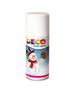 Neve decorativa in spray in bombola da 150ml.