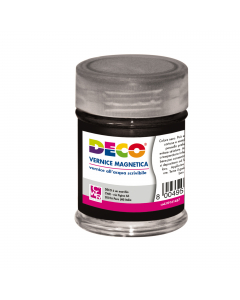 Vernice lavagna MAGNETICA all'acqua scrivibile con gesso. Può essere utilizzato su legno, cartone e metallo.