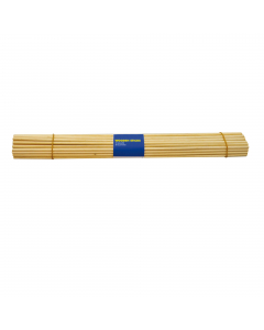 Bastoncini in legno naturale perfetti per realizzare lavoretti e decorazioni. Possono essere dipinti e incollati con facilità. Confezione da 50 pz, dimensioni 40cm x diam. 4mm.