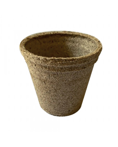 Vasetti in torba per giardinaggio. Diametro cm.6 - confezione 20 pz.