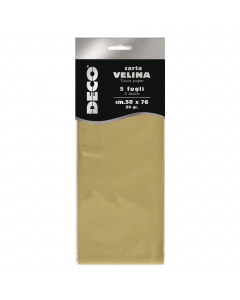 Fogli da 20gr di carta velina - formato 50x76cm.