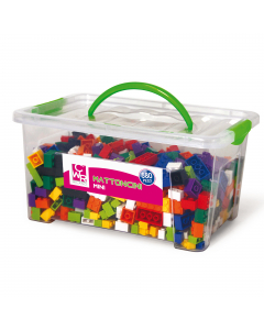 Mattoncini colorati realizzati in ABS, consentono di creare giochi originali usando i vecchi mattoncini insieme ai nuovissimi elementi MICRO. Sono compatibili con i mattoncini di tutte le marche più diffuse. Forniti in pratici bauletti dotati di coperchio