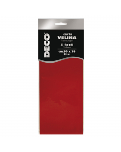 Fogli da 20gr di carta velina - formato 50x76cm.