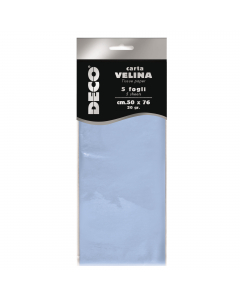 Fogli da 20gr di carta velina - formato 50x76cm.