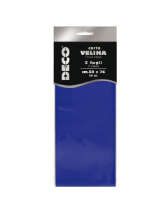 Fogli da 20gr di carta velina - formato 50x76cm.