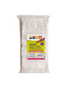 Confezione da 1 kg colle stick a bassa temperatura. Adatte al utilizzo con il cod. 86223 Pistola a bassa temperatura.
