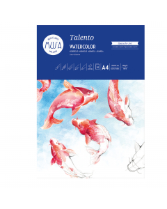Carta per acquerello prodotta con il 100% di cellulosa, priva di acidi e di agenti sbiancanti ottici. Nata per le tecniche umide quali acquerelli e inchiostri, ma la sua gana fine e le sue particolari caratteristiche la rendono adatta anche a tecniche sec