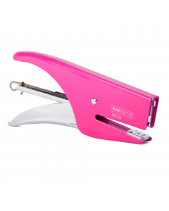 Cucitrice SP-64 a Pinza tradizionale con spingipunto posteriore. Cucitrice dotata di impugnatura ergonomica. costruita interamente in metallo. Disponibile sia in colori vivaci che colori morbidi. Cap.cucitura: 12fg. Prof.cucitura: 45mm. Punti: 6/4-21/4