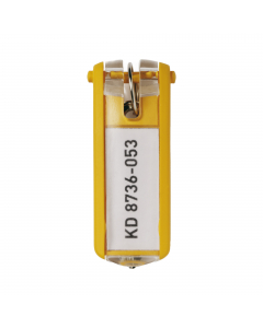 Portachiave innovativo che rivoluziona l'organizzazione della cassette portachiavi KEY BOX. L'esclusivo design è studiato per mostrare l'etichetta sempre in posizione frontale mantenendo nascosta la chiave e assicurandone l'immediata identificazione. L'in