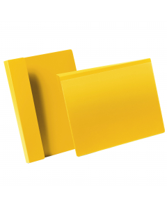 Buste identificative con aletta pieghevole, specificatamente progettate per l'identificazione di pallet e cartonati. Queste buste possono essere inserite tra i cartoni impilati o agganciate ai singoli pallet (la busta rimane appesa all'esterno del pallet 