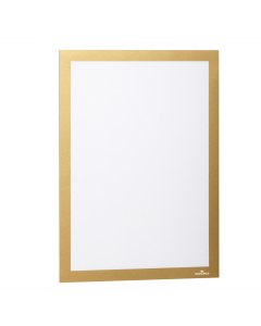 Cornice espositiva per esporre informazioni ed avvisi in modo elegante ed ordinato. Adatta a superfici lisce.Dotata di pannello frontale in pvc trasparente magnetico anti riflesso e  retro adesivo riposizionabile. Può essere rimossa e riposizionata su vet