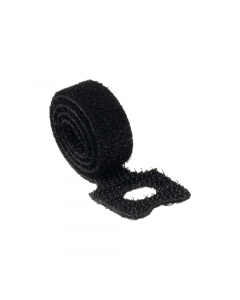 Fascetta fermacavi con asola a strappo per la gestione dei cavi, ideale per raggruppare e odinare i cavi. L'asola assicura una tensione ottimale. Riutilizzabile. Dimensioni: 20 x 1 cm (L x H)