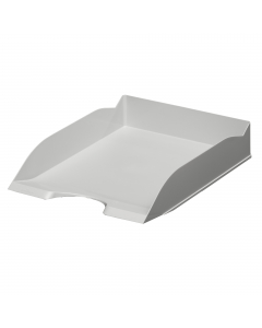 Vaschetta portacorrispondenza per documenti formato A4
. Realizzata con plastica riciclata certificata Blue Angel in conformità con i requisiti RAL-ZU 30a, tutta la gamma è realizzata con plastica riciclata ed etichettata in conformità con lo standard EN 