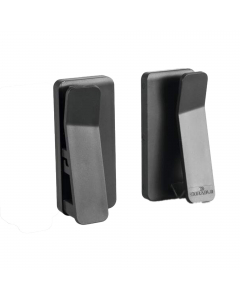 Supporto universale da parete per tablet e smartphone, compatto e salvaspazio. Fissaggio sicuro senza oscillazioni, ideale per dispositivi fino a 1 kg e con spessore massimo di 10 mm. Facile montaggio delle due clip grazie al kit incluso nella confezione,