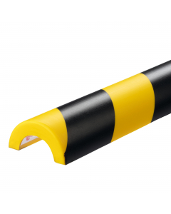 Profilo di protezione adesivo per tubolari in schiuma poliuretanica (100% riciclabile) flessibile
• Per uso interno
• Adatto per tubi o cavi di diametro 20 - 40 mm presenti in prossimità di camminamenti per motivi strutturali
• Utilizzabile in aree di pro