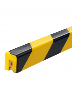 Profilo di protezione adesivo per spigoli dalla forma squadrata in schiuma poliuretanica (100% riciclabile) flessibile
• Per uso interno
• Può essere applicato su scaffali, sporgenze, travi a T in aree di produzione, reparti spedizioni e magazzini, scanti