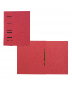 Cartellina con pressino per documenti in formato A4, in robusto cartone pressato da 265gr, meccanismo con fermaglio ad aghi da 80 mm per l’archiviazione sicura dei documenti forati. Diverse opzioni di piegatura in funzione del volume di fogli, area per sc