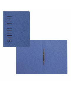 Cartellina con pressino per documenti in formato A4, in robusto cartone pressato da 265gr, meccanismo con fermaglio ad aghi da 80 mm per l’archiviazione sicura dei documenti forati. Diverse opzioni di piegatura in funzione del volume di fogli, area per sc