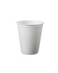 Bicchieri realizzati in polpa di cellulosa estratta da bamboo e canna da zucchero Adatto liquidi caldi e freddi;evitare il contatto prolungato (max 30 min a 70°C). Forno tradizionale:max10min a 100°C. Forno a microonde:max3min a 700W. Biodegradabile e com