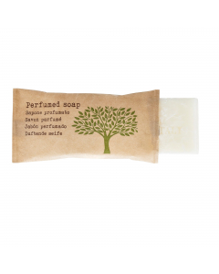 Sapone profumato, flow pack da 10gr. Linea Cortesia Natura ideali per gli Hotel.