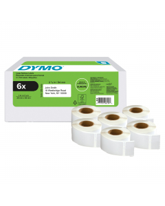 Le etichette originali DYMO LabelWriter sono una soluzione efficiente ed economica per la spedizione di lettere e pacchi e per le esigenze di organizzazione. Grazie alla tecnologia di stampa termica diretta che non utilizza inchiostro o toner, puoi etiche