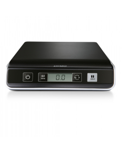 Bilancia postale  digitale da 5 kg, INTERVALLO DI PESO 2 GR. Funziona con un cavo USB collegato al computer o con 3 batterie AAA (non incluse). Dotata di funzione ”Mantieni” che blocca la visualizzazione del peso per 10 secondi dopo la rimozione del pacco