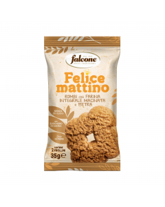 Biscotti a forma di rombo fatti con farina integrale macinata a pietra e zucchero di canna in pratica monoporzione da 2 biscotti (35 gr).