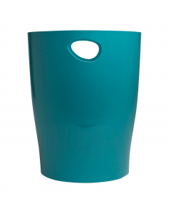 Cestino con forma circolare per ufficio o casa. Capacità : 15 litri. Dimensioni (PxlxAlt) 26,3x26,3x33,5 cm