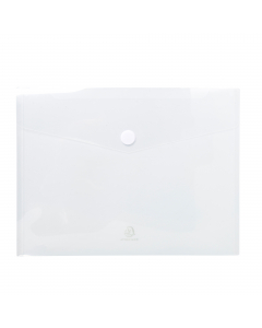 Cartelle con tasca chiusura con velcro 
Ppl liscio 200 micron - F.to 24x32 cm per A4