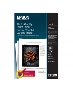Carta fotografica opaca 100fg 102gr 210x297mm A4 720/1440dpi HQ EPSON