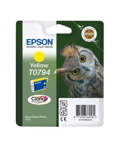 Cartuccia inchiostro Epson claria giallo,nella nuova confezione blister RS