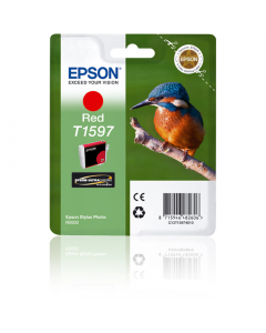 Cartuccia rossa Epson ultrachrome HI-GLOSS SERIE MARTIN PESCATORE TAGLIA XL