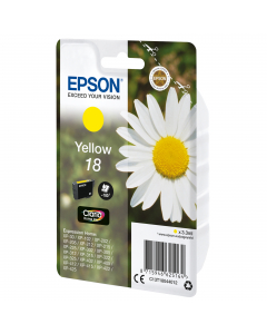 Cartuccia giallo Epson claria home serie 18/MARGHERITA in conf. blister RS
