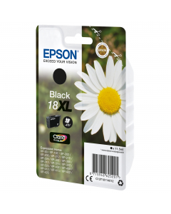 Cartuccia nero(a pigmenti) Epson claria home serie 18XL/MARGHERITA in conf. Blister