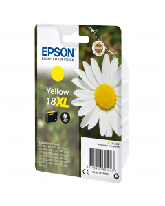 Carrtuccia giallo Epson claria home serie 18XL/MARGHERITA in conf. blister R