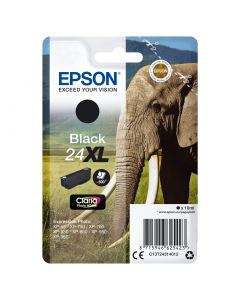 Cartuccia nera claria photo hd serie 24XL ELEFANTE BLISTER