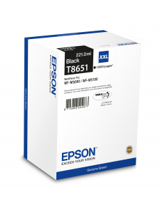 Tanica inch. A pigmenti nero Epson durabrite ultra serie ultra T8651 XXL
