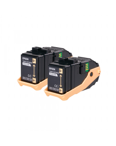 Toner cartridge acubrite nero (S050605), in conf. Doppia