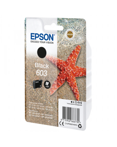 Cartuccia di inchiostro Epson Nero serie 603 Stella Marina, 3,4 ml, 130 pag